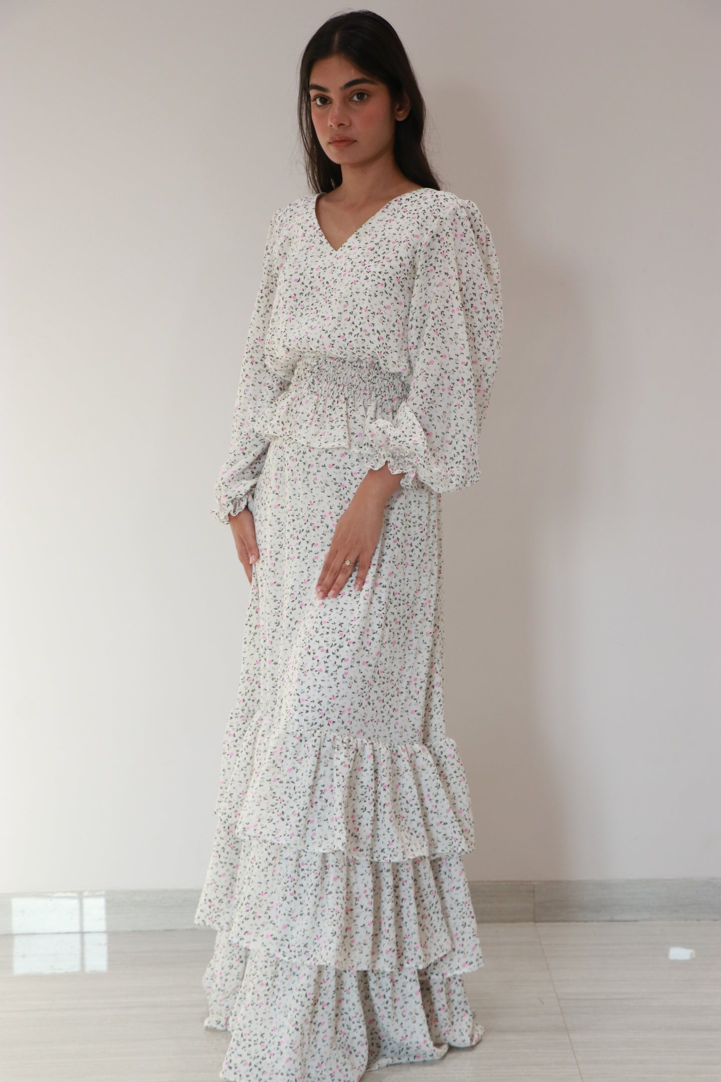 Venetian Frills Co-ord Set