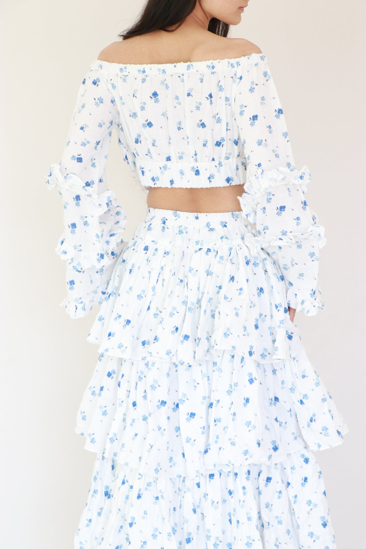 Vanilla Sky Ruffles Co-ord Set